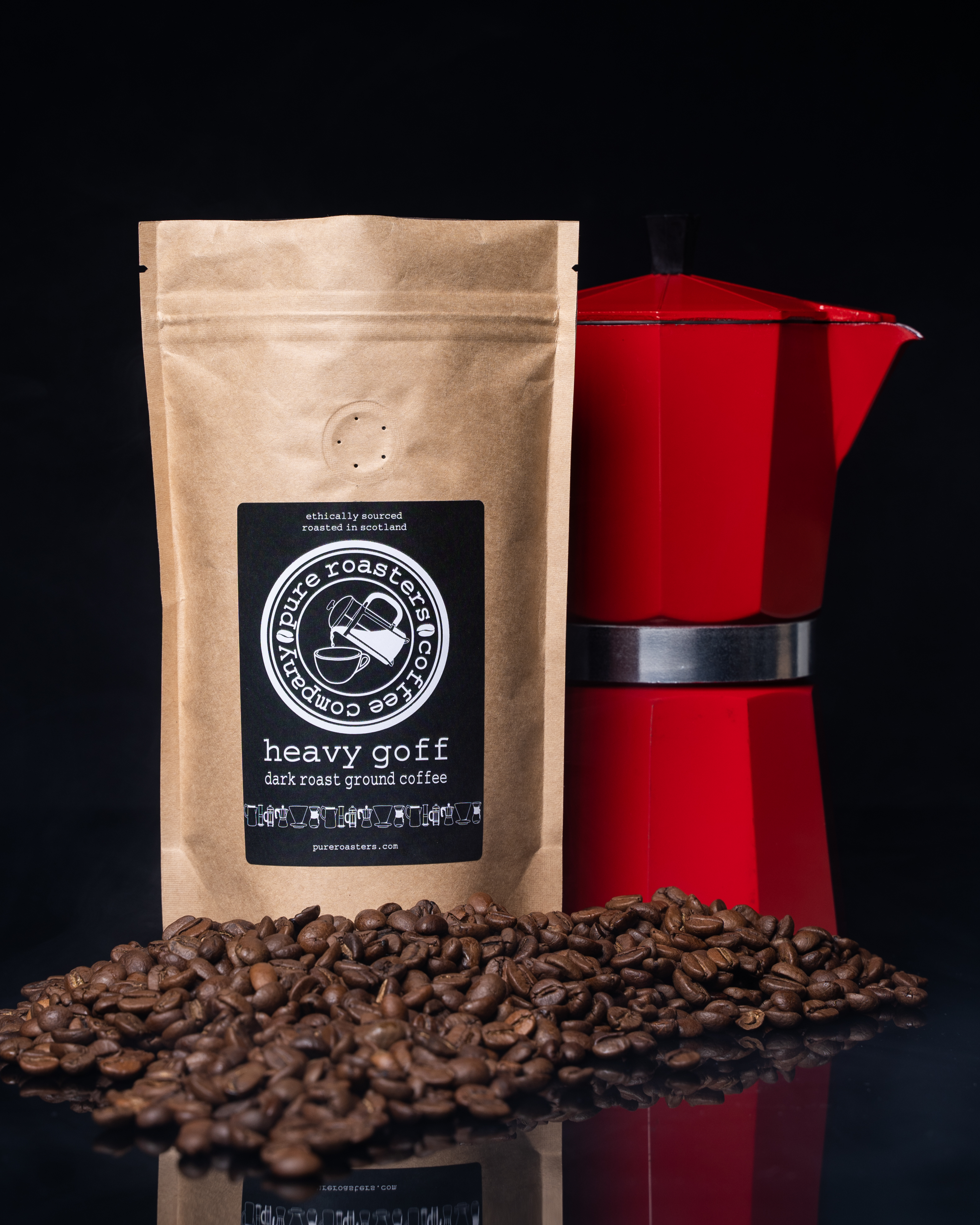 A year's supply of fresh coffee delivered promotional image